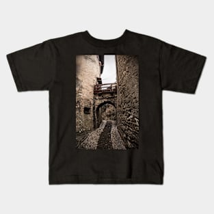 Old Castle Quarter in Malcesine, Italy Kids T-Shirt